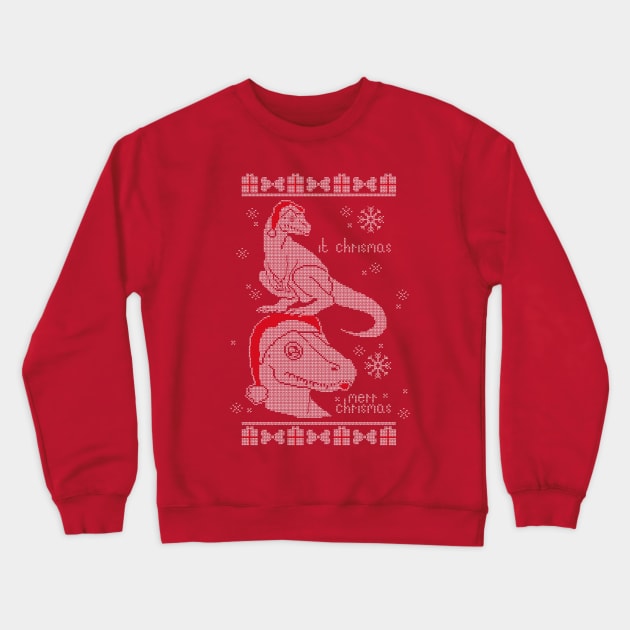 It Chrismas (Sweater) Crewneck Sweatshirt by bekkie